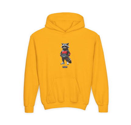 Sunglasses Raccoon - Kids Hoodie