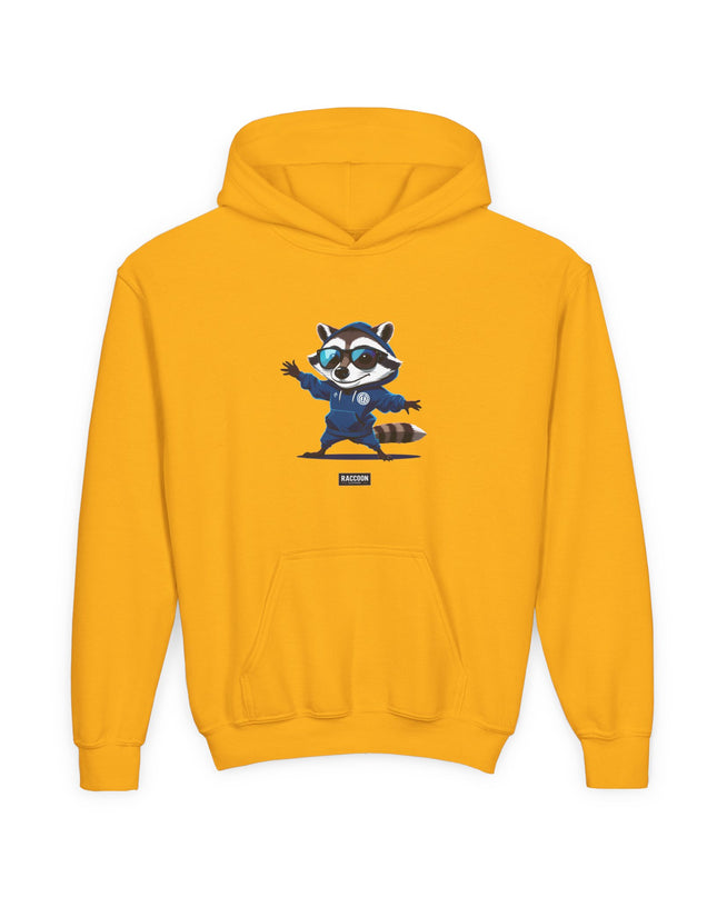 Street Style Raccoon - Kids Hoodie
