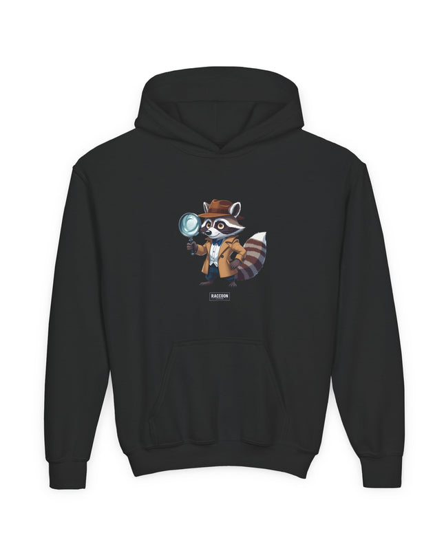 Detective Raccoon - Kids Hoodie