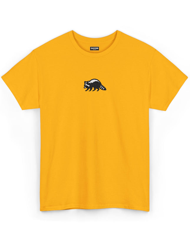 Large Raccoon Embroidered Unisex T-Shirt