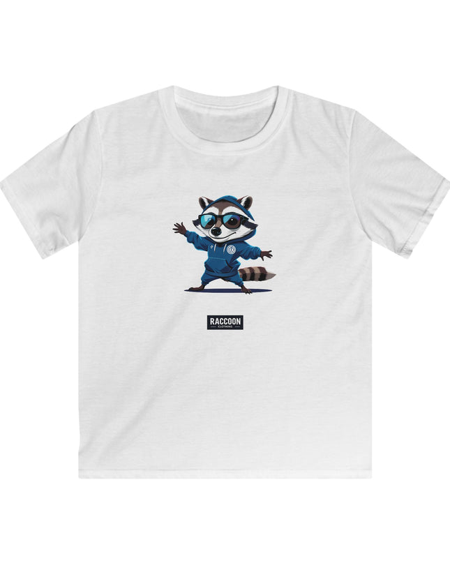 Cool Hoodie Raccoon - Kids T-Shirt