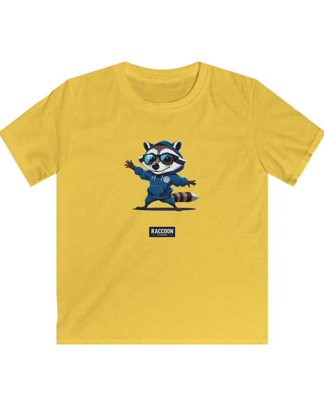 Cool Hoodie Raccoon - Kids T-Shirt