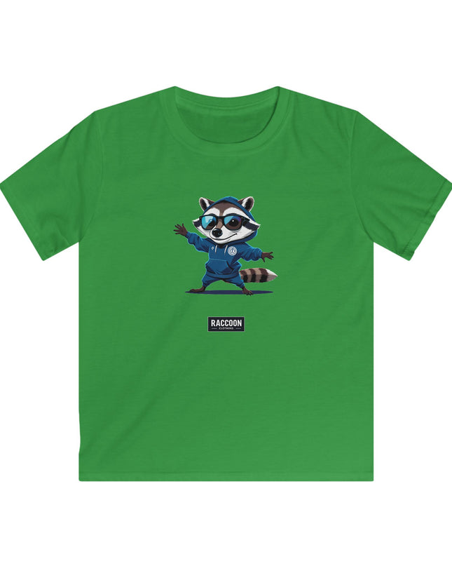 Cool Hoodie Raccoon - Kids T-Shirt
