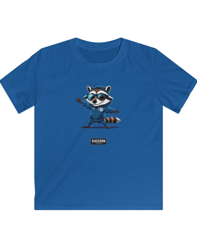 Cool Hoodie Raccoon - Kids T-Shirt