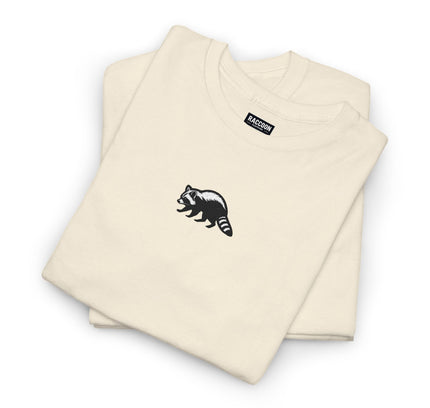 Grosses Besticktes Waschbär T-Shirt