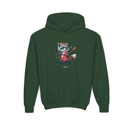 Rockstar Raccoon - Kids Hoodie