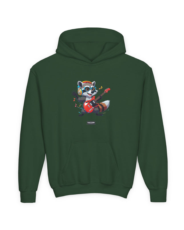 Rockstar Raccoon - Kids Hoodie