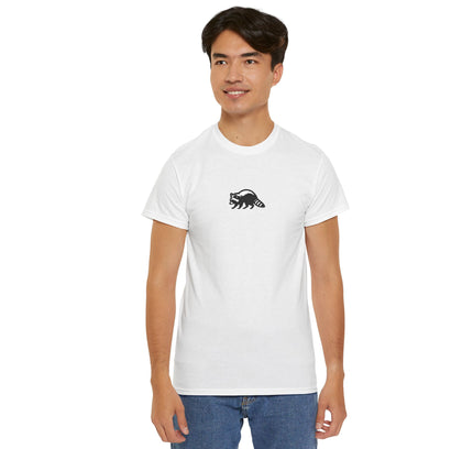 Grosses Besticktes Waschbär T-Shirt