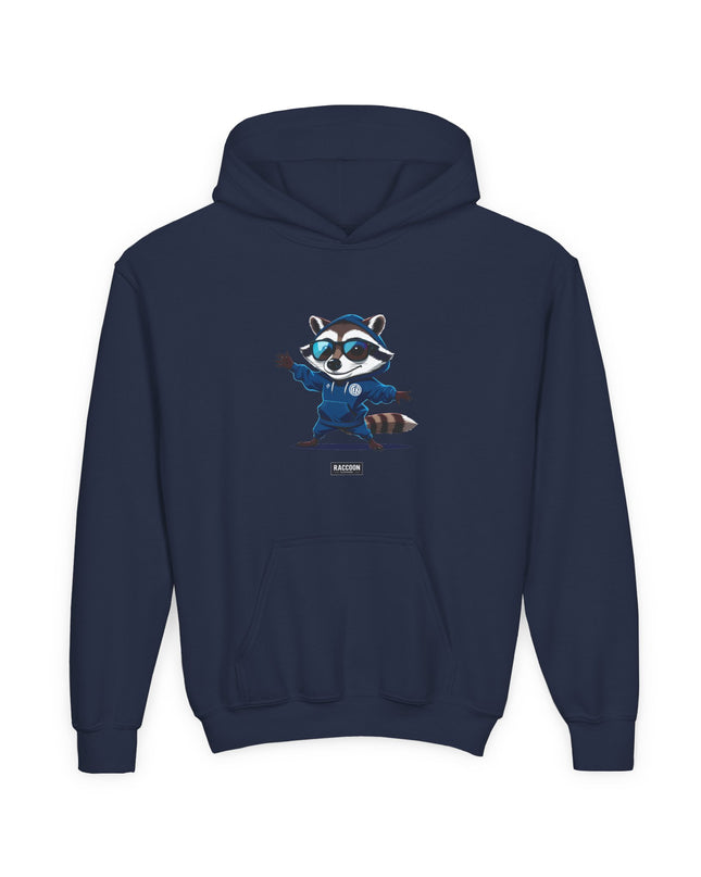 Street Style Raccoon - Kids Hoodie