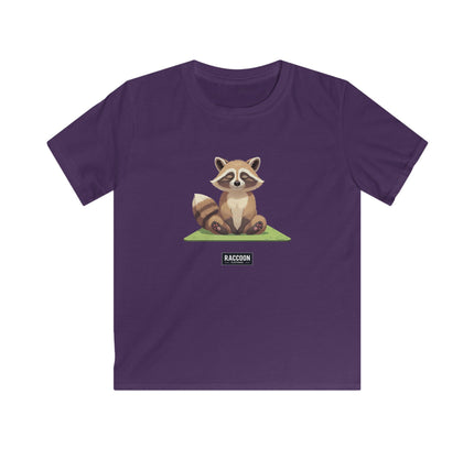 Zen Raccoon - Kids T-Shirt