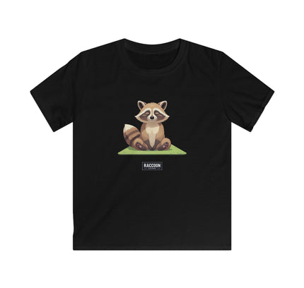 Zen Raccoon - Kids T-Shirt