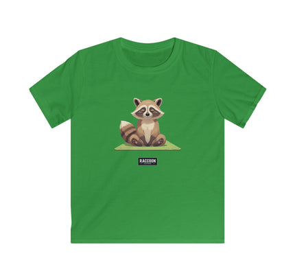 Zen Raccoon - Kids T-Shirt