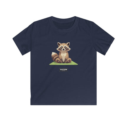 Zen Raccoon - Kids T-Shirt