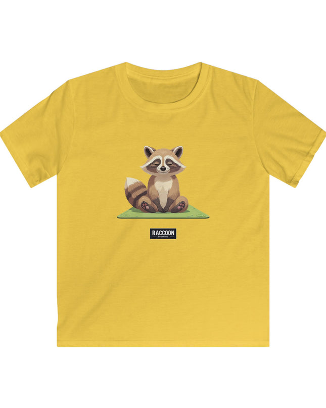 Zen Raccoon - Kids T-Shirt
