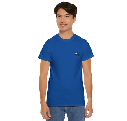 Besticktes Waschbär T-Shirt