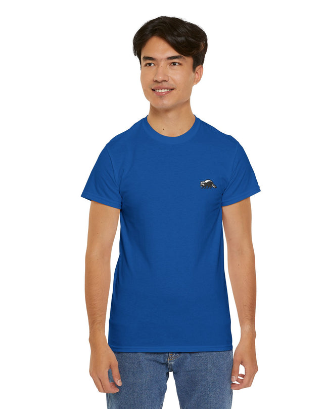 Raccoon Embroidered Unisex T-Shirt