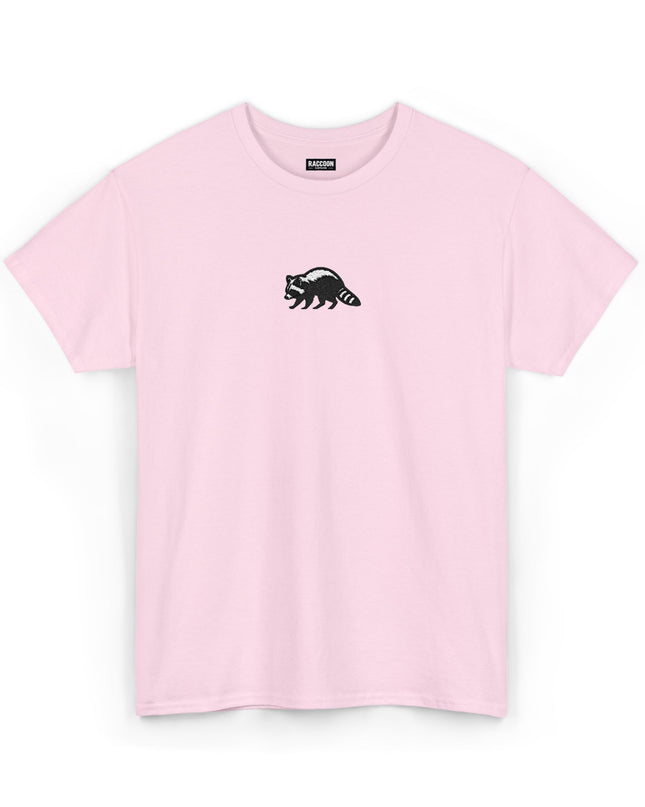 Large Raccoon Embroidered Unisex T-Shirt