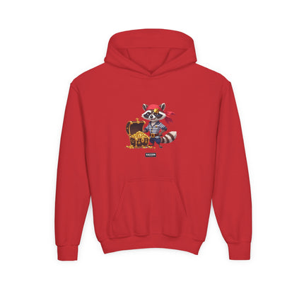 Pirate Raccoon - Kids Hoodie