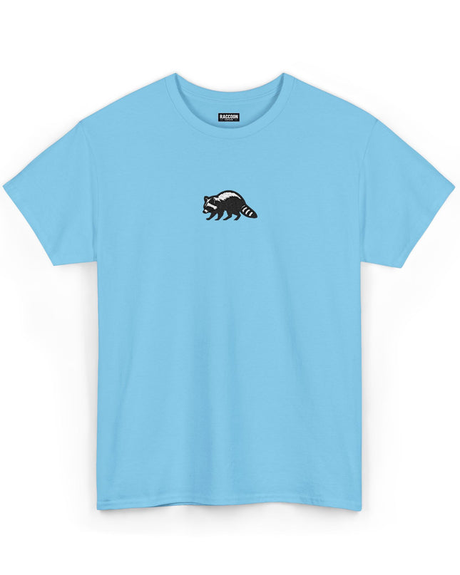 Large Raccoon Embroidered Unisex T-Shirt
