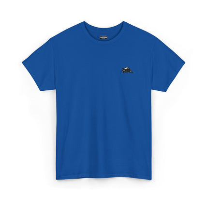 Besticktes Waschbär T-Shirt