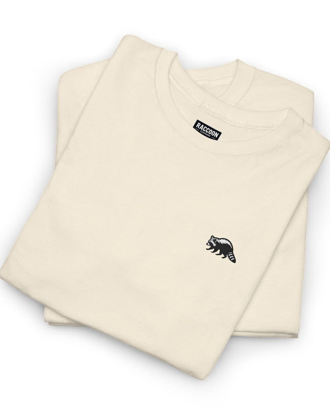 Raccoon Embroidered Unisex T-Shirt