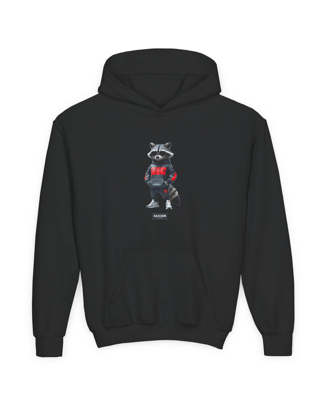 Sunglasses Raccoon - Kids Hoodie