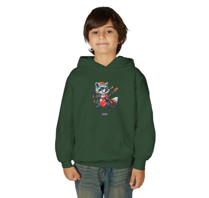 Rockstar Raccoon - Kids Hoodie