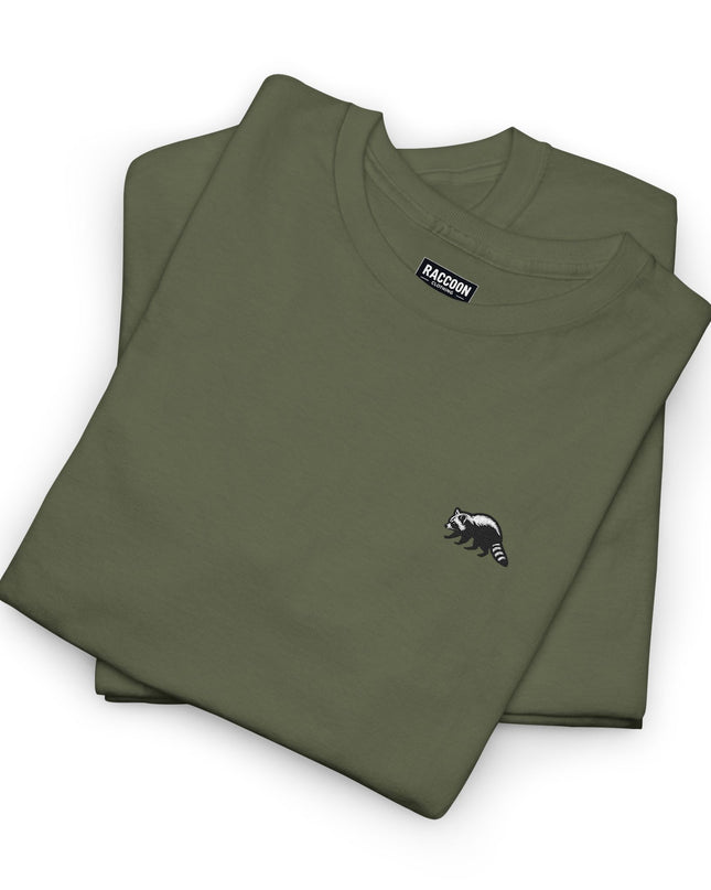 Raccoon Embroidered Unisex T-Shirt