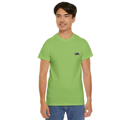 Besticktes Waschbär T-Shirt