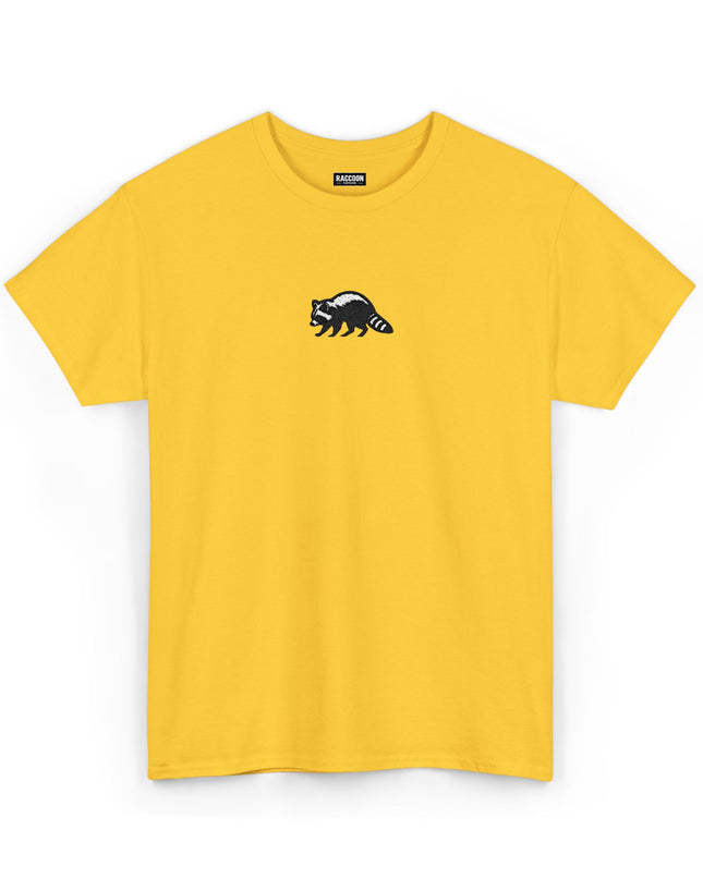 Large Raccoon Embroidered Unisex T-Shirt