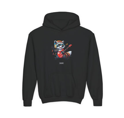 Rockstar Raccoon - Kids Hoodie