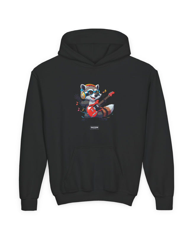 Rockstar Raccoon - Kids Hoodie