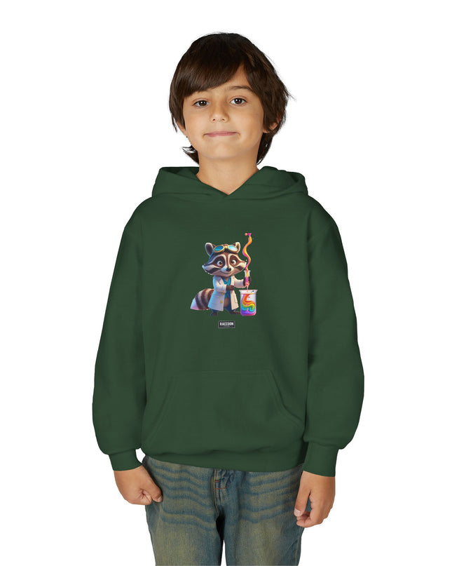 Lab Raccoon - Kids Hoodie