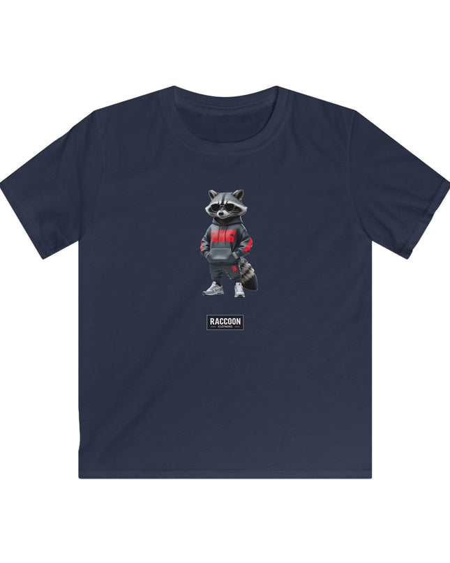 Sunglasses Raccoon - Kids T-Shirt