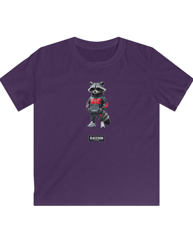 Sunglasses Raccoon - Kids T-Shirt