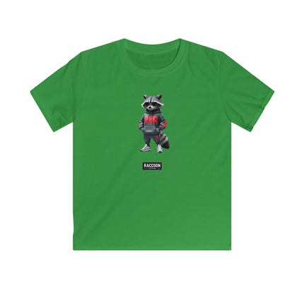 Sunglasses Raccoon - Kids T-Shirt