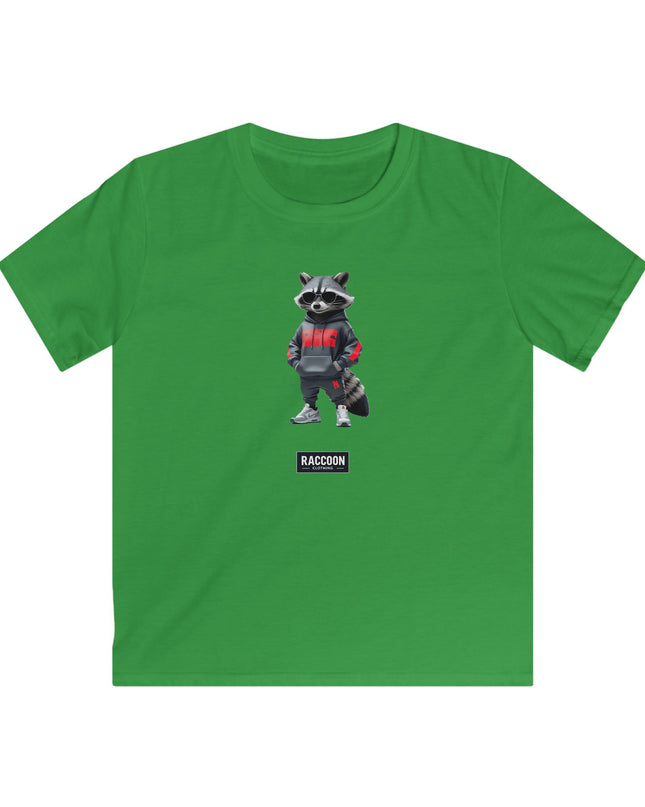 Sunglasses Raccoon - Kids T-Shirt