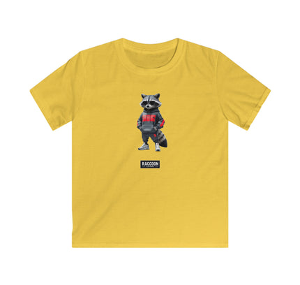 Sunglasses Raccoon - Kids T-Shirt