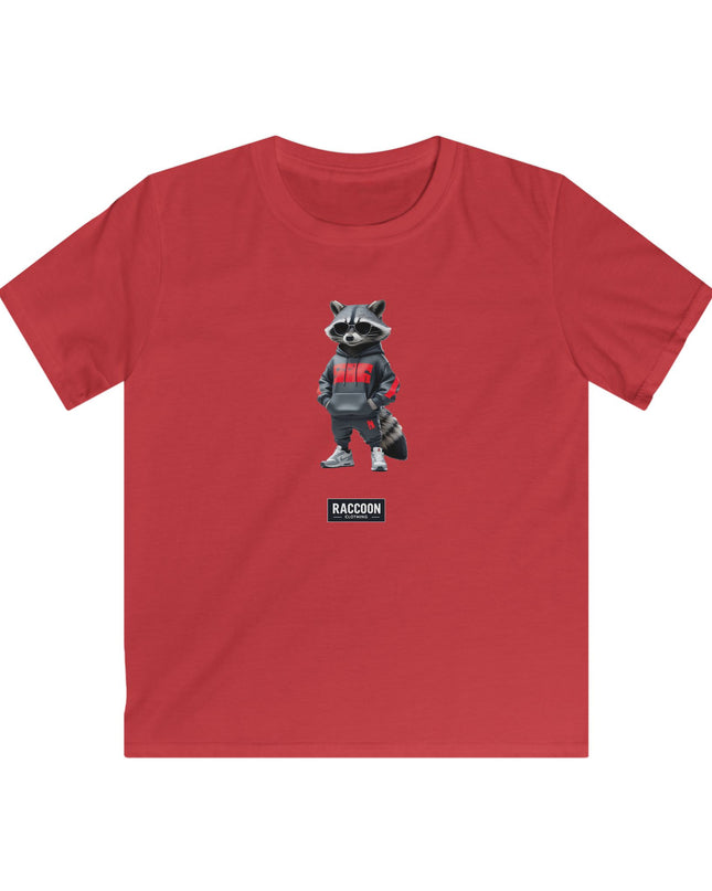 Sunglasses Raccoon - Kids T-Shirt