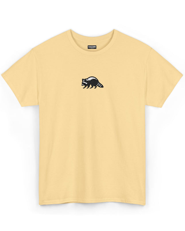 Large Raccoon Embroidered Unisex T-Shirt