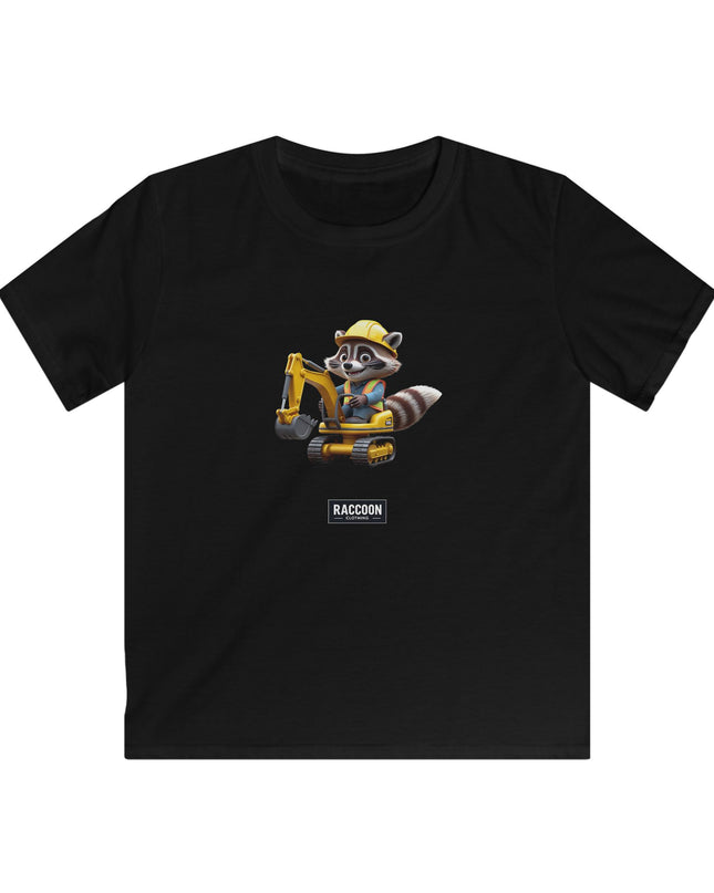 Builder Raccoon - Kids T-Shirt