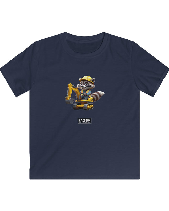 Builder Raccoon - Kids T-Shirt