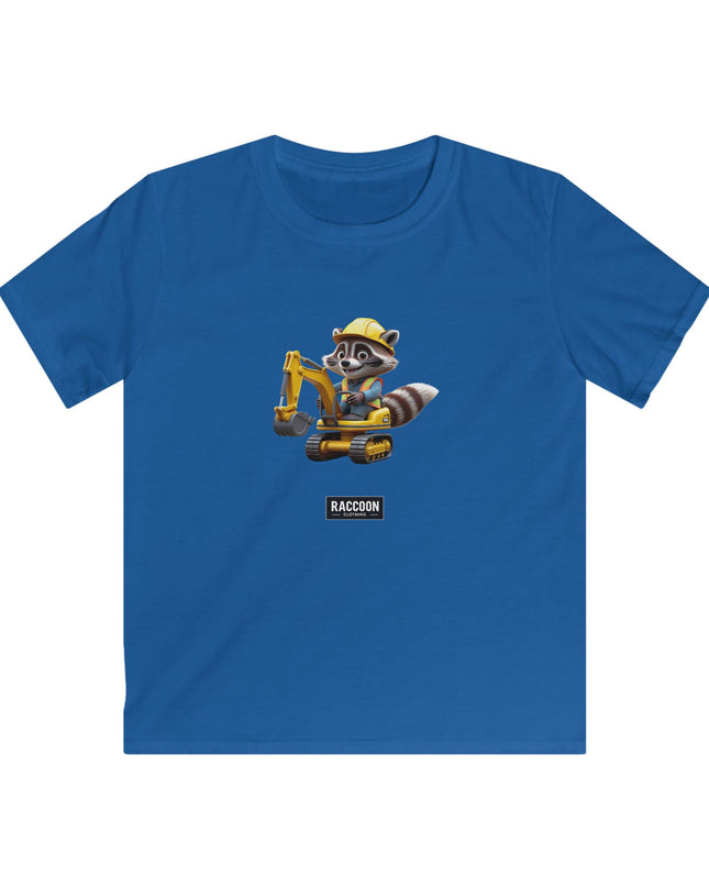 Builder Raccoon - Kids T-Shirt