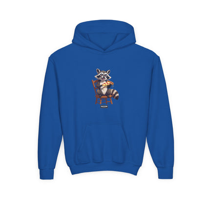 Pizza Raccoon - Kids Hoodie