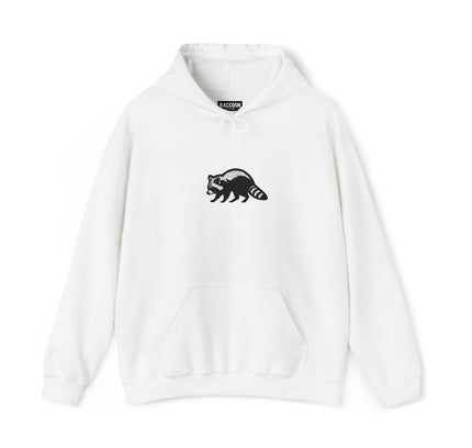 Large Raccoon Embroidered Unisex Hoodie