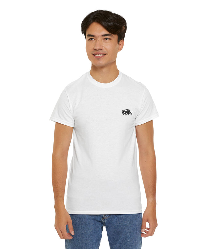 Raccoon Embroidered Unisex T-Shirt