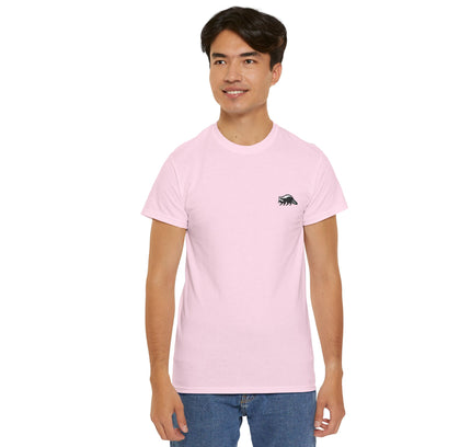 Besticktes Waschbär T-Shirt
