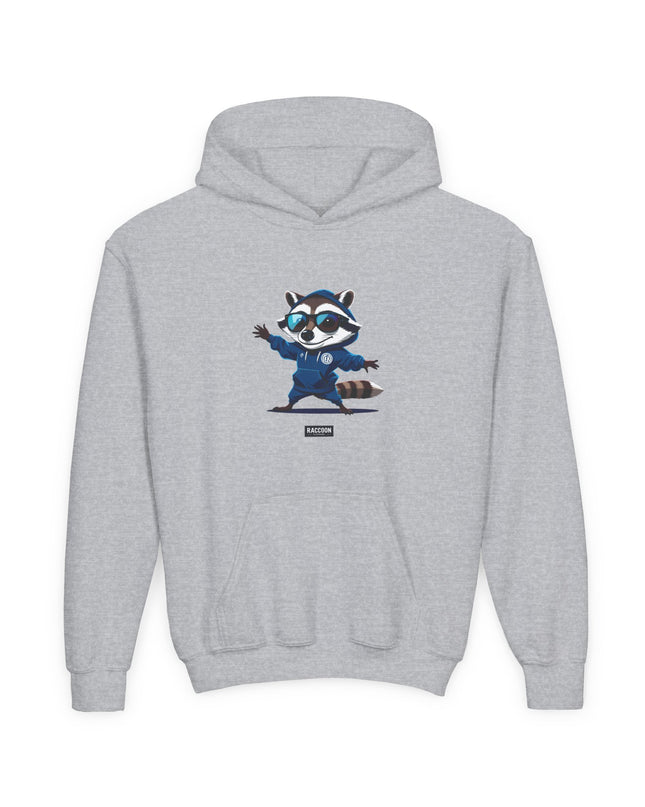 Street Style Raccoon - Kids Hoodie