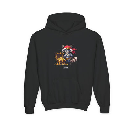 Pirate Raccoon - Kids Hoodie