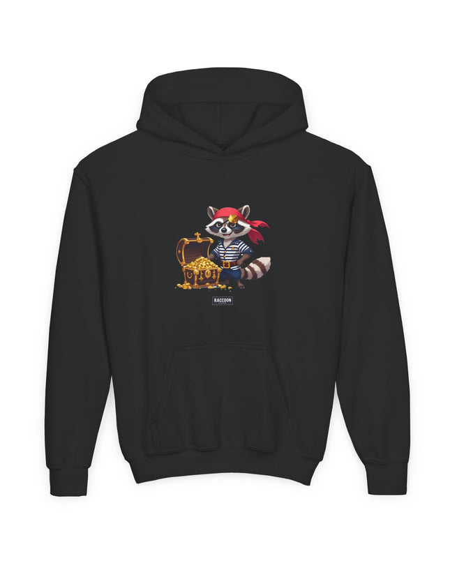 Pirate Raccoon - Kids Hoodie